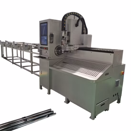 Br1000W CO2 ファイバーレーザーチューブ切断機 3D レーザー切断機