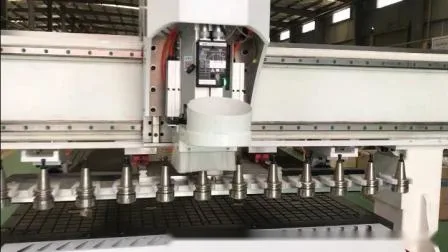 1300x2500mm 4 軸 ATC ライナー CNC ルーター 3D 木工機械家具キャビネット切断彫刻 CNC 木材彫刻機 MDF フライス盤